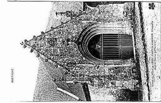 Ville de CHATELAUDREN Carte postale ancienne